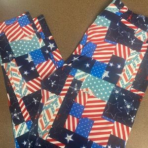 Lularoe 4th of July leggings